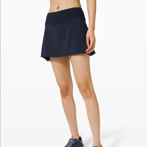 NWT Lululemon Play Off The Pleats Skirt - Navy